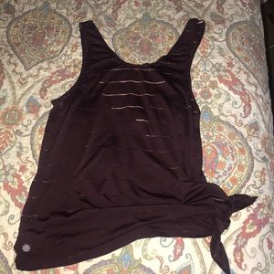 Athleta tank top with matching sports bra